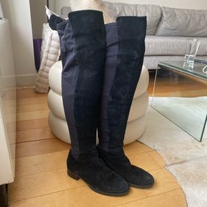 Thigh high Tory Burch Suede Boots